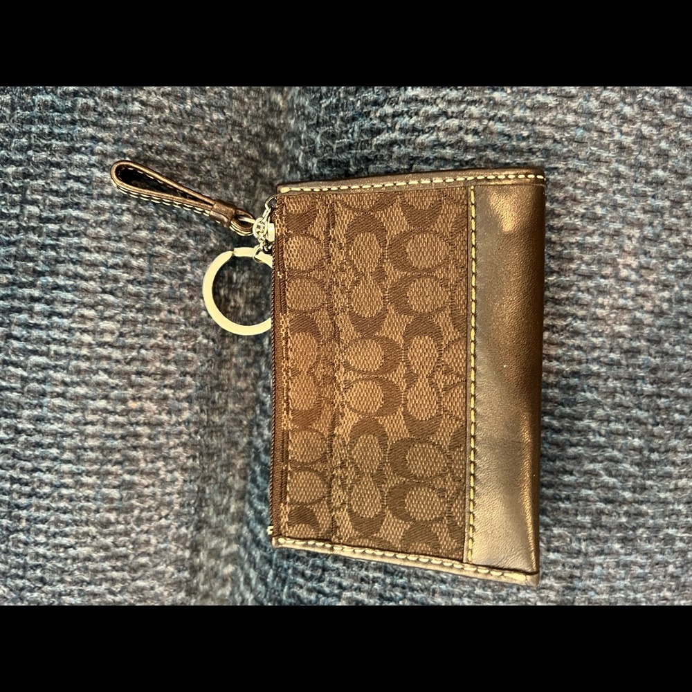 Coach Card holder and change purse